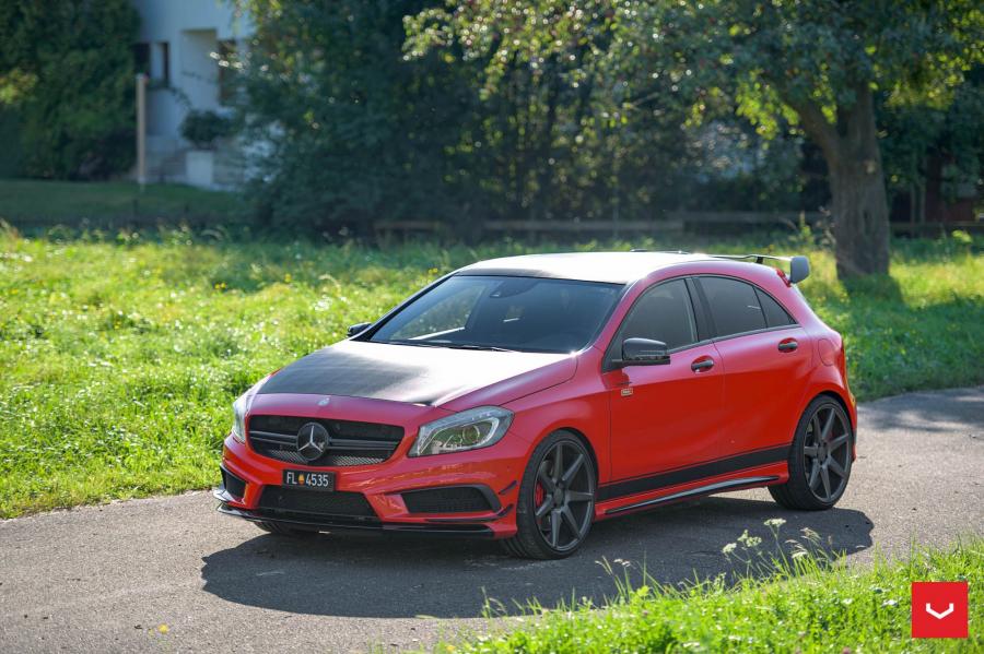 Mercedes-AMG A45 4Matic on Vossen Wheels (CV7) '2016